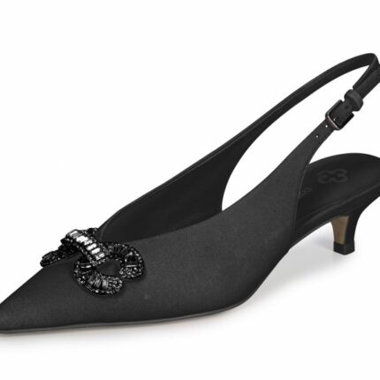 Chanel Strass Taco Bajo