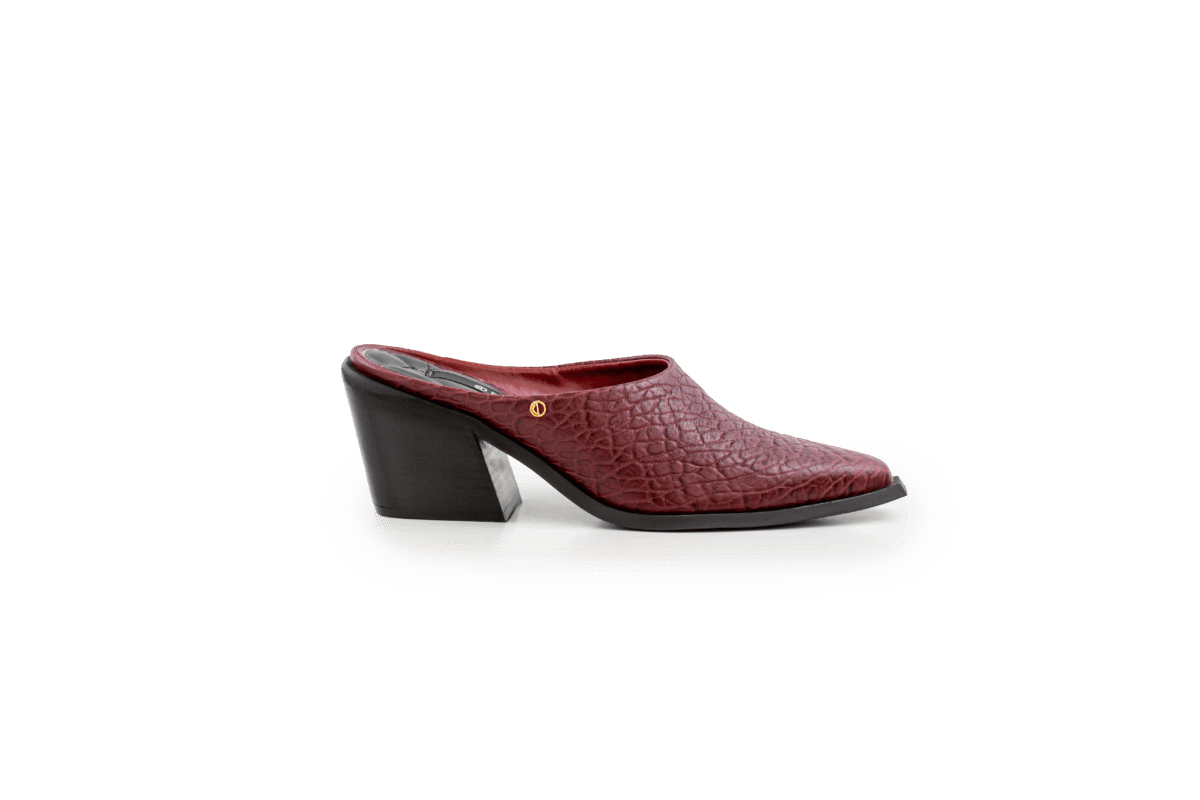 CHATTAWAK Mules Zelda Cuir Effet Croco - Confortables Et Élégantes Pour Femme