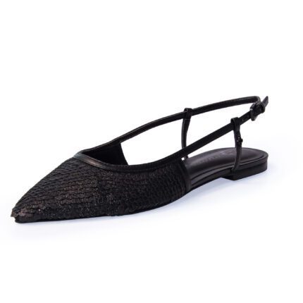 Ballerina Chanel Lentejuela Flat