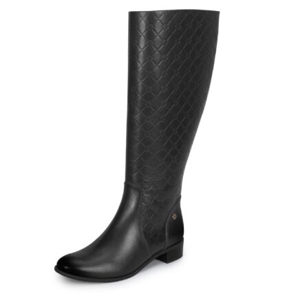 Bota Caño Largo Taco Bajo