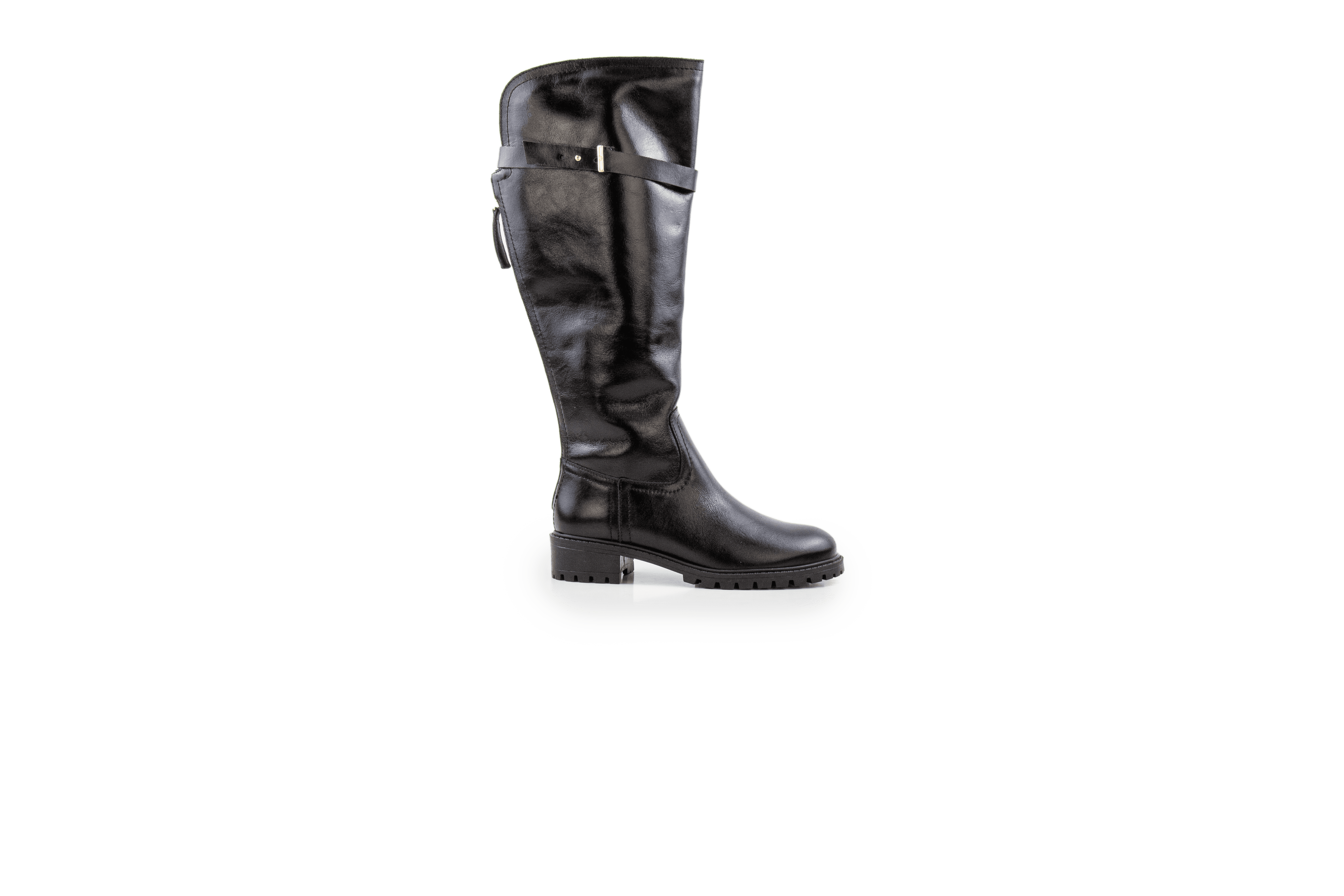 4119058_preto.png Bota Caño Alto Taco Medio - Imagen 1
