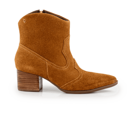 Bota Texana Caño Medio Taco Medio