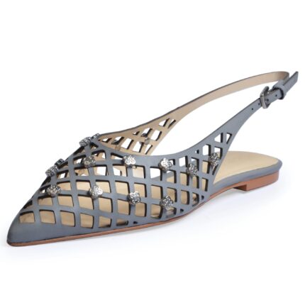Ballerina Chanel Corte Láser Flat