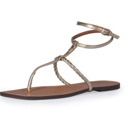 Sandalia Tie Leg Flat