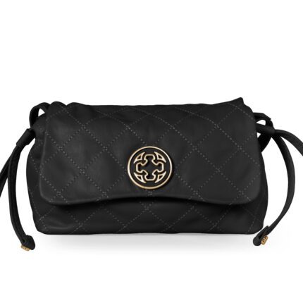 Shoulder Bag Matelasse Pequeño Negro
