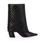 Bota Caño Medio Taco Alto