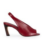 Peep Toe Chanel Taco Alto