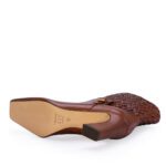 Bota Tresse Signature Tramada Caño Medio Taco Alto - Imagen 4