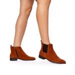 Bota Caño Corto Taco Bajo - Imagen 2