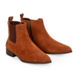 Bota Caño Corto Taco Bajo - Imagen 3