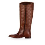 Bota Tresse Signature Tramada Caño Alto Taco Bajo - Imagen 3