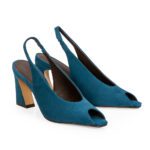 Peep Toe Chanel Taco Alto - Imagen 3