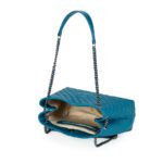 CARTERA CARINA MEDIANA AZULTOPAZIO CUERO - Imagen 10