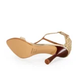Sandalia Tresse Signature Tramada Taco Alto - Imagen 4