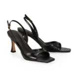 Sandalia Chanel Taco Alto - Imagen 2