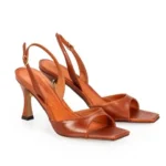 Sandalia Chanel Taco Alto - Imagen 3