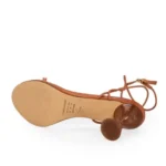 Sandalia Tie Leg Taco Medio - Imagen 4