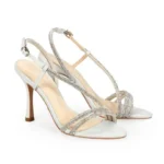 Sandalia Strass Taco Alto - Imagen 2
