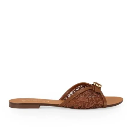 Zapatilla Bordada Flat