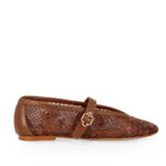 Ballerina Guillermina Bordada Flat