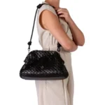 Shoulder Bag Tresse Signature Tramada Mediana - Imagen 2