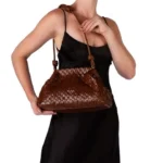 Shoulder Bag Tresse Signature Tramada Mediana - Imagen 2